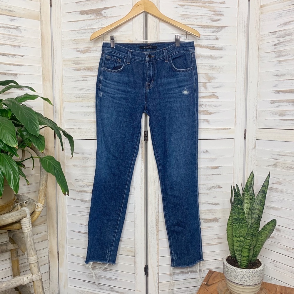 J BRAND Johnny Mid Rise Boy Fit Doubletake 24 - Picture 9 of 15